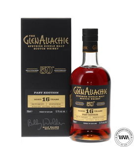 GLENALLACHIE 16 YEAR OLD PAST EDITION BILLY WALKER 50TH ANNIVERSARY GLENALLACHIE 16 YEAR OLD PAST EDITION BILLY WALKER 50TH ANNIVERSARY