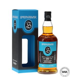 SPRINGBANK 26 YEAR OLD 1993 - VIRTUAL OPEN DAY 2020 SPRINGBANK 26 YEAR OLD 1993 - VIRTUAL OPEN DAY 2020