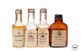 BOURBON WHISKEY MINIATURES BOURBON WHISKEY MINIATURES