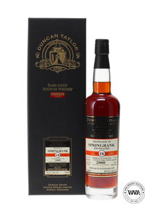 SPRINGBANK 18 YEAR OLD 2000 #63129 - DUNCAN TAYLOR RARE AULD SPRINGBANK 18 YEAR OLD 2000 #63129 - DUNCAN TAYLOR RARE AULD