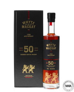 WHYTE & MACKAY 50 YEAR OLD 175TH ANNIVERSARY WHYTE & MACKAY 50 YEAR OLD 175TH ANNIVERSARY