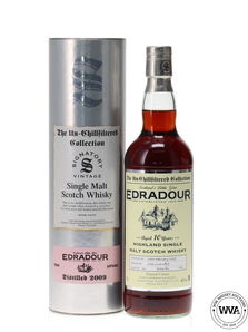 EDRADOUR 2009 10 YEAR OLD #43 SIGNATORY VINTAGE EDRADOUR 2009 10 YEAR OLD #43 SIGNATORY VINTAGE