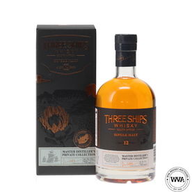 THREE SHIPS 12 YEAR OLD SOUTH AFRICAN SINGLE MALT - MASTER DISTILLER'S PRIVATE COLLECTION