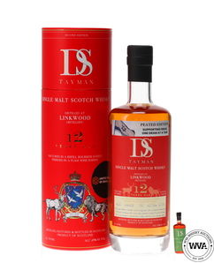 LINKWOOD 12 YEAR OLD 2008 DS TAYMAN FLAM WINE BARREL FINISH