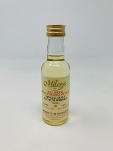 MILROYS 1988 TALISKER OVER 8 YEAR OLD MINIATURE MILROYS 1988 TALISKER OVER 8 YEAR OLD MINIATURE