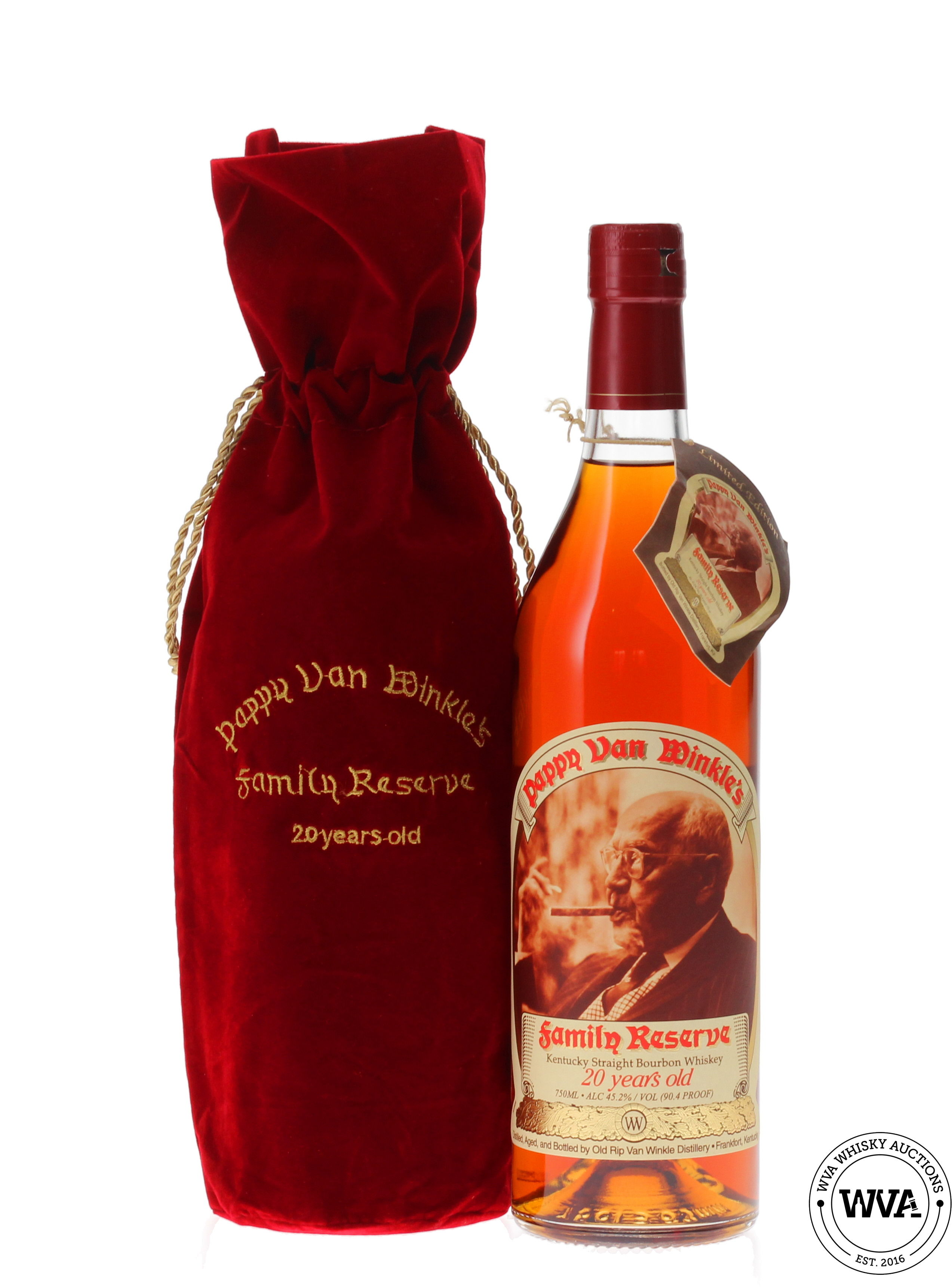 PAPPY VAN WINKLE - 20 YEAR OLD FAMILY RESERVE PAPPY VAN WINKLE - 20 YEAR OLD FAMILY RESERVE