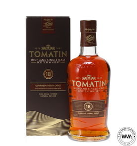TOMATIN 18 YEAR OLD - OLOROSO SHERRY CASKS TOMATIN 18 YEAR OLD - OLOROSO SHERRY CASKS