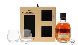 GLENROTHES SHERRY CASK RESERVE AND GLASSES GLENROTHES SHERRY CASK RESERVE AND GLASSES