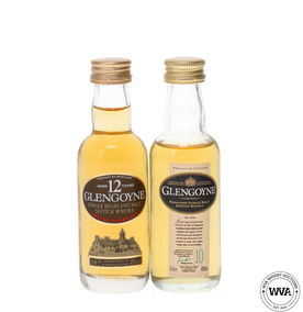 GLENGOYNE 10 & 12 YEAR OLD MINIATURES GLENGOYNE 10 & 12 YEAR OLD MINIATURES