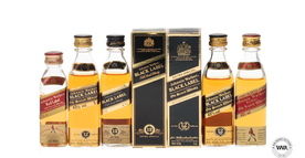 JOHNNIE WALKER WHISKY MINIATURES