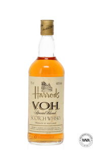 HARRODS V.O.H. SPECIAL BLEND SCOTCH WHISKY 1980's HARRODS V.O.H. SPECIAL BLEND SCOTCH WHISKY 1980's