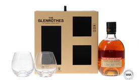 GLENROTHES SHERRY CASK RESERVE AND GLASSES