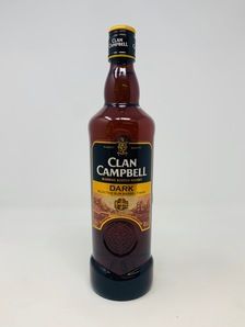 CLAN CAMPBELL DARK RUM BARREL BLENDED WHISKY CLAN CAMPBELL DARK RUM BARREL BLENDED WHISKY
