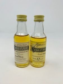 2 X CRAGGANMORE 12 YEAR OLD MINIATURES 2 X CRAGGANMORE 12 YEAR OLD MINIATURES