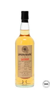 SPRINGBANK SOCIETY 5 YEAR OLD 100 PROOF