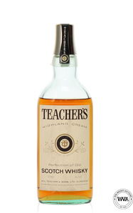 Teachers Highland Cream Scotch Whisky 1970 S