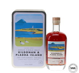 ARRAN 21 YEAR OLD KILDONAN PLADDA ISLAND THE EXPLORERS SERIES VOL 3
