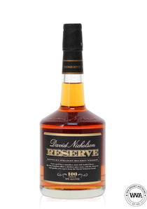 DAVID NICHOLSON RESERVE BOURBON WHISKEY