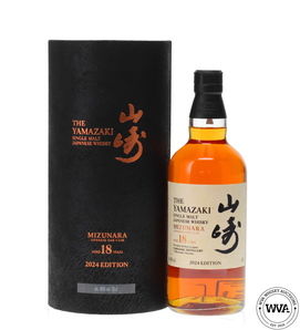 YAMAZAKI 18 YEAR OLD MIZUNARA CASK - 2024 EDITION YAMAZAKI 18 YEAR OLD MIZUNARA CASK - 2024 EDITION