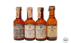 CANADIAN WHISKEY MINIATURES CANADIAN WHISKEY MINIATURES