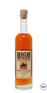 High West Whiskey Rendezvous Rye Batch 19k12