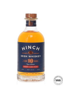 HINCH 10 YEAR OLD SHERRY CASK FINISH IRISH WHISKEY