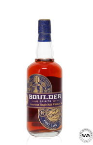 BOULDER PORT CASK AMERICAN SINGLE MALT WHISKEY BOULDER PORT CASK AMERICAN SINGLE MALT WHISKEY