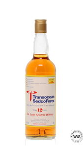 TRANSOCEAN SEDCOFOREX 12 YEAR OLD DE LUX SCOTCH WHISKY