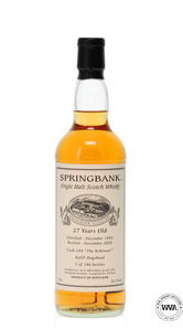 Springbank 27 1992 244 The Kohinoor