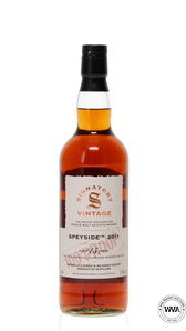 SPEYSIDE 13 YEAR OLD MACALLAN 2011 SIGNATORY VINTAGE CASK 25