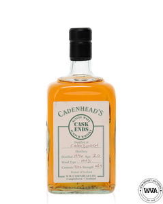 CAPERDONICH 20 YEAR OLD 1996 CADENHEAD S CASK ENDS
