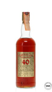 MACALLAN 40 YEAR OLD 1970'S - GORDON & MACPHAIL / CO. PINEROLO IMPORT MACALLAN 40 YEAR OLD 1970'S - GORDON & MACPHAIL / CO. PINEROLO IMPORT