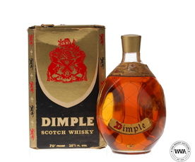 DIMPLE WHISKY 26 2 3 FL OZ 1970 s