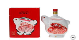 SUNTORY ROYAL 12 YEAR OLD 60cl - ZODIAC DECANTER YEAR OF THE RABBIT (2023) SUNTORY ROYAL 12 YEAR OLD 60cl - ZODIAC DECANTER YEAR OF THE RABBIT (2023)