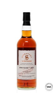 SPEYSIDE 13 YEAR OLD (MACALLAN) 2011 SIGNATORY VINTAGE CASK #27 SPEYSIDE 13 YEAR OLD (MACALLAN) 2011 SIGNATORY VINTAGE CASK #27