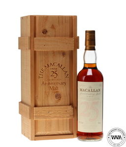 MACALLAN 25 YEAR OLD ANNIVERSARY MALT MACALLAN 25 YEAR OLD ANNIVERSARY MALT