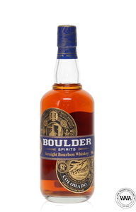 BOULDER COLORADO - STRAIGHT BOURBON WHISKEY BOULDER COLORADO - STRAIGHT BOURBON WHISKEY