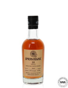 Springbank 28 20cl Springbank Society Bottle