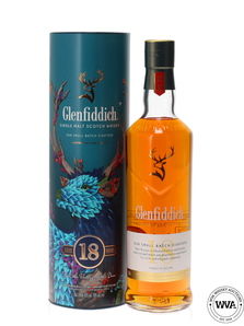 GLENFIDDICH 18 YEAR OLD SMALL BATCH EIGHTEEN LIMITED EDITION DESIGN