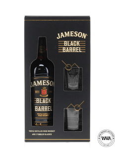 Jameson Black Barrel Glasses