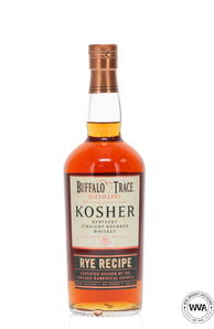 Buffalo Trace Rye Recipe Kosher Kentucky Straight Bourbon Whiskey