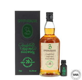 Springbank 26 Year Old 2024 - Countdown Collection & 1.5cl Sample Springbank 26 Year Old 2024 - Countdown Collection & 1.5cl Sample