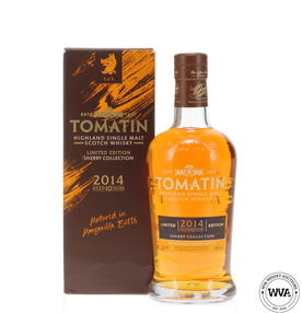Tomatin 10 2014 Manzanilla Sherry Butts Sherry Collection