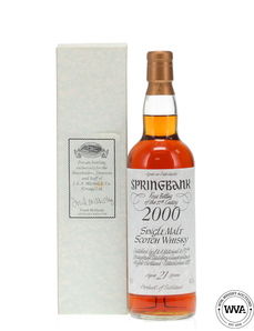Springbank 21 Year Old 2000 - First Bottling Of The 21st Century Springbank 21 Year Old 2000 - First Bottling Of The 21st Century