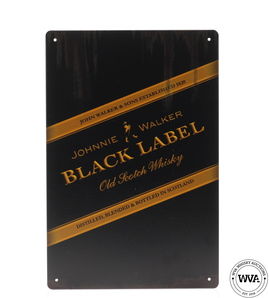 Johnnie Walker Wall Plaque