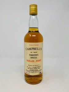 Campbells 100 Proof Tomintoul Special