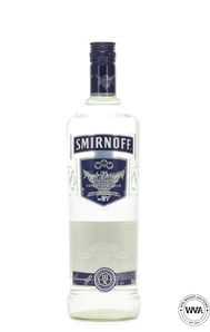 Smirnoff Blue Triple Distilled Export Strength
