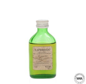 Laphroiag 10 Year Old Pre Royal Warrant Miniature Laphroiag 10 Year Old Pre Royal Warrant Miniature