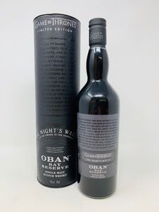 OBAN THE NIGHTSWATCH GoT BOTTLE