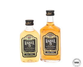 Label 5 Whisky Miniatures